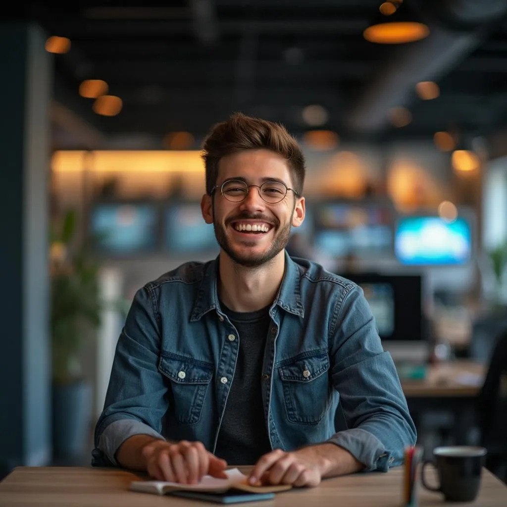Cliente satisfecho Fundador de E-commerce